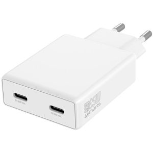 Produktbild für USB-Ladegerät 4smarts PDPlug Slim Dual GaN 2C, 65 Watt