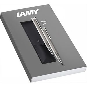 Produktbild für Schreibset Lamy logo 105/205, Edelstahl matt, 2-teilig