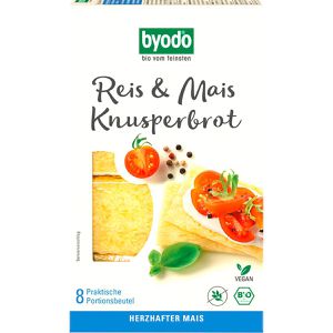 Knusperbrot Byodo Reis & Mais, glutenfrei & laktosefrei, Bio