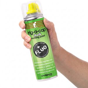 Produktbild für Markierungsspray AMPERE trig-a-cap chalk, Kreidespray, gelb