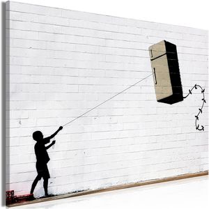 Produktbild für Wandbild Artgeist Fliegender Kühlschrank