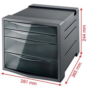 Produktbild für Schubladenbox Esselte 28453, VIVIDA, A4