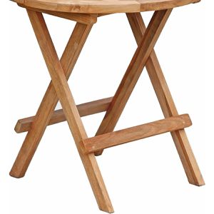 Produktbild für Beistelltisch Garden-Pleasure MITAN, braun, aus Massivholz