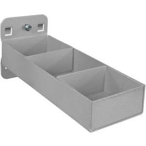 Werkzeughalter ADB 23156, grau, für Lochwand