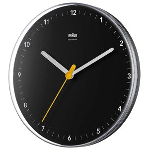 Produktbild für Wanduhr Braun BC26B-DCF, Kunststoff, analog, Funkuhr