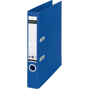 Leitz Ordner 1019-00-35 recycle, Recycling-Karton, A4, 5,5cm, blau