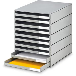 Produktbild für Schubladenbox Styro 14-8002.85, Styroval Pro, A4