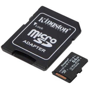 Produktbild für Micro-SD-Karte Kingston Industrial SDCIT2/64GB, 64GB
