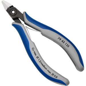 Produktbild für Seitenschneider Knipex 79 42 125, Präzisions-Elektronik