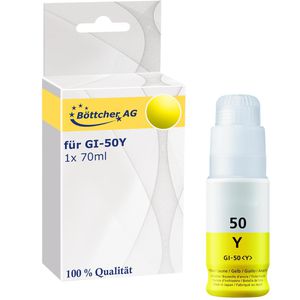 Produktbild für Tinte Böttcher-AG für Canon GI-50Y