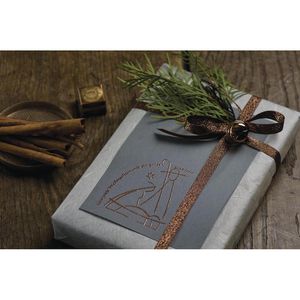 Produktbild für Motivstempel Rayher 28273000 Gesegnete Weihnachten, aus Holz