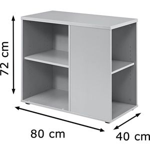 Produktbild für Standcontainer Hammerbacher N-Serie, lichtgrau