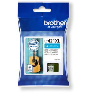 Produktbild für Tinte Brother LC-421XLC cyan