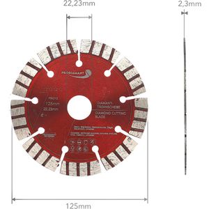 Produktbild für Trennscheibe Prodiamant Turbo, Universal Pro12