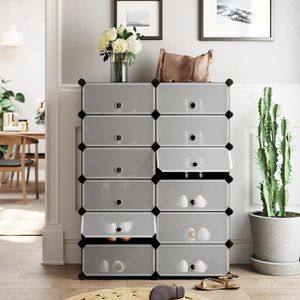 Produktbild für Schuhregal Songmics LPC26HV1, aus Kunststoff