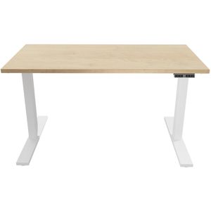 Produktbild für Schreibtisch Bisley E-WonderTech, ahorn / weiß