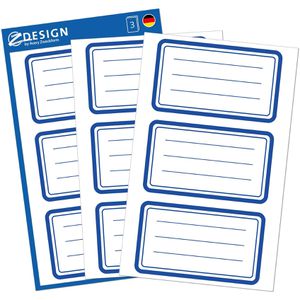 Produktbild für Buchetiketten Zweckform 59286 Z-Design, liniert