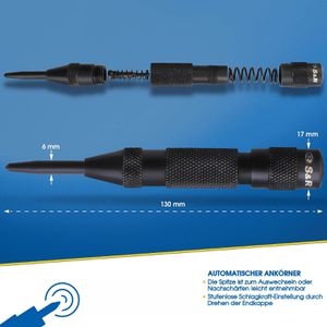 Produktbild für Körner S&amp;R 283.300.122, Automatik-Körner