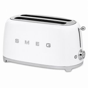 Toaster Smeg TSF02WHEU 50er Retro Style, mit 6 Röststufen