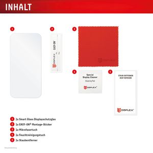 Produktbild für Displayschutzfolie Displex Smart Glass, 9H