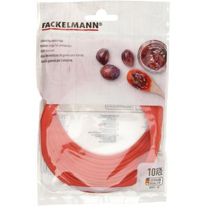Produktbild für Einmachgummis Fackelmann 48317, rot, 90 x 108 mm