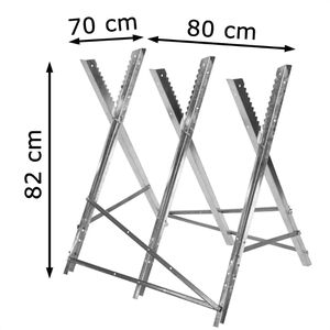Produktbild für Sägebock Güde 94899, Metall
