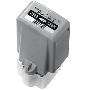 Produktbild für Tinte Canon PFI-4100MBK schwarz matt