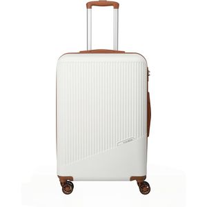 Produktbild für Koffer Travelite Bali weiß / cognac