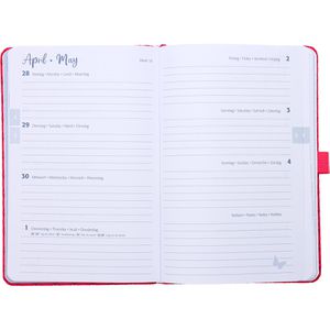 Produktbild für Buchkalender Sigel 7J105, Jolie Fuchsia Pink, Jahr 2027
