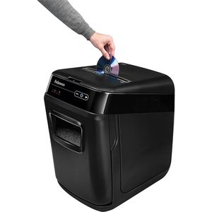 Produktbild für Aktenvernichter Fellowes 4680101 AutoMax 150C, schwarz
