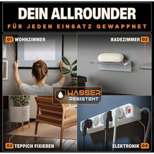 Produktbild für Doppelseitiges-Klebeband BAURIX Nano-Tape