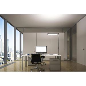 Produktbild für Stehlampe Waldmann Lavigo, LED, silber, 203,5 cm