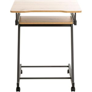 Produktbild für Computertisch Haku-Möbel 24989, mit Rollen