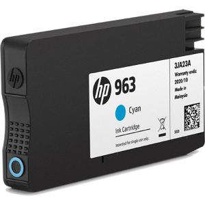 Produktbild für Tinte HP 963, 3JA23AE cyan