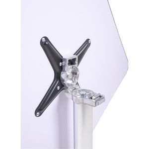Produktbild für Stehtisch Garden-Pleasure Aluminium, klappbar