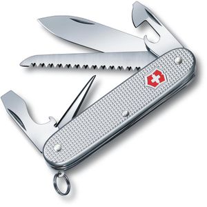 Taschenmesser Victorinox Farmer Alox 0.8241.26, silber