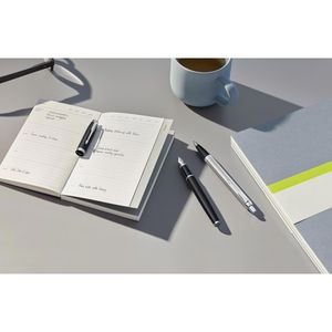 Produktbild für Füller Parker IM Matte Black C.C., Feder M