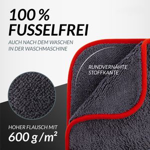 Produktbild für Poliertuch Glart Premium Flausch , 40 x 40 cm