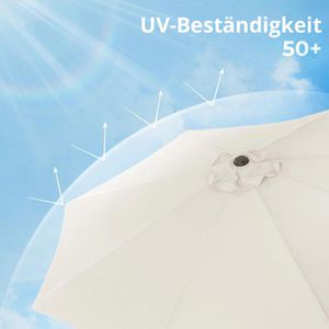 Produktbild für Sonnenschirm Songmics GPU35BR, rund