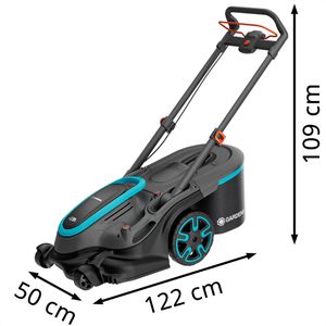 Produktbild für Rasenmäher Gardena PowerMax Duo 46/36V P4A, Akku