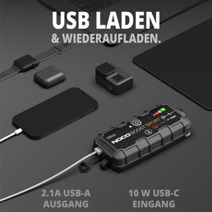 Produktbild für Starthilfe-Powerbank NOCO Boost XL GB50, 12V