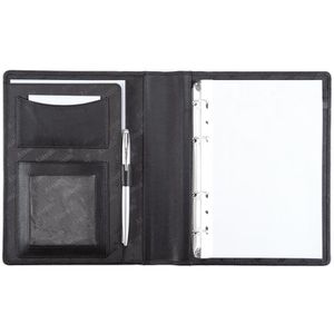 Produktbild für Schreibmappe Alassio 30007, Benaco, schwarz, Echt Leder