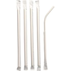 Produktbild für Strohhalme Papstar 88629 pure, aus Papier