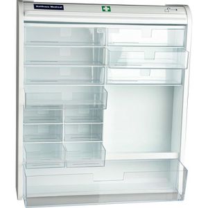 Produktbild für Verbandschrank Holthaus Rollmed 66060, hängend