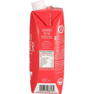 Produktbild für Saft Beckers Bester, naturtrüber Rhabarber