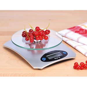 Produktbild für Küchenwaage Böttcher-AG mit Tara-Funktion, Teilung 1 g