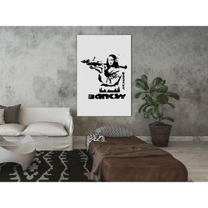 Produktbild für Wandbild Artgeist Banksy Mona Lisa