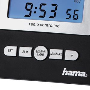 Hama Wetterstation EWS-800 Funk, Wetterprognose, und Außentemperatur Böttcher Innen- – AG