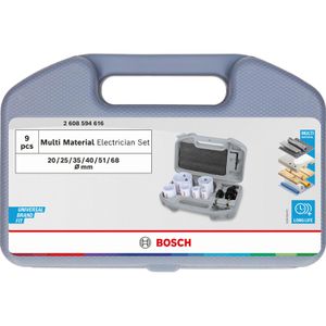 Produktbild für Lochsäge Bosch Multi Material, 2608594616, 9-teilig
