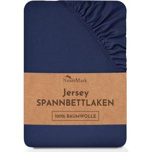 Produktbild für Spannbettlaken NatureMark Jersey, 120 x 200 cm